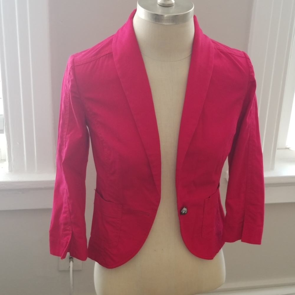 Hot pink express blazer
